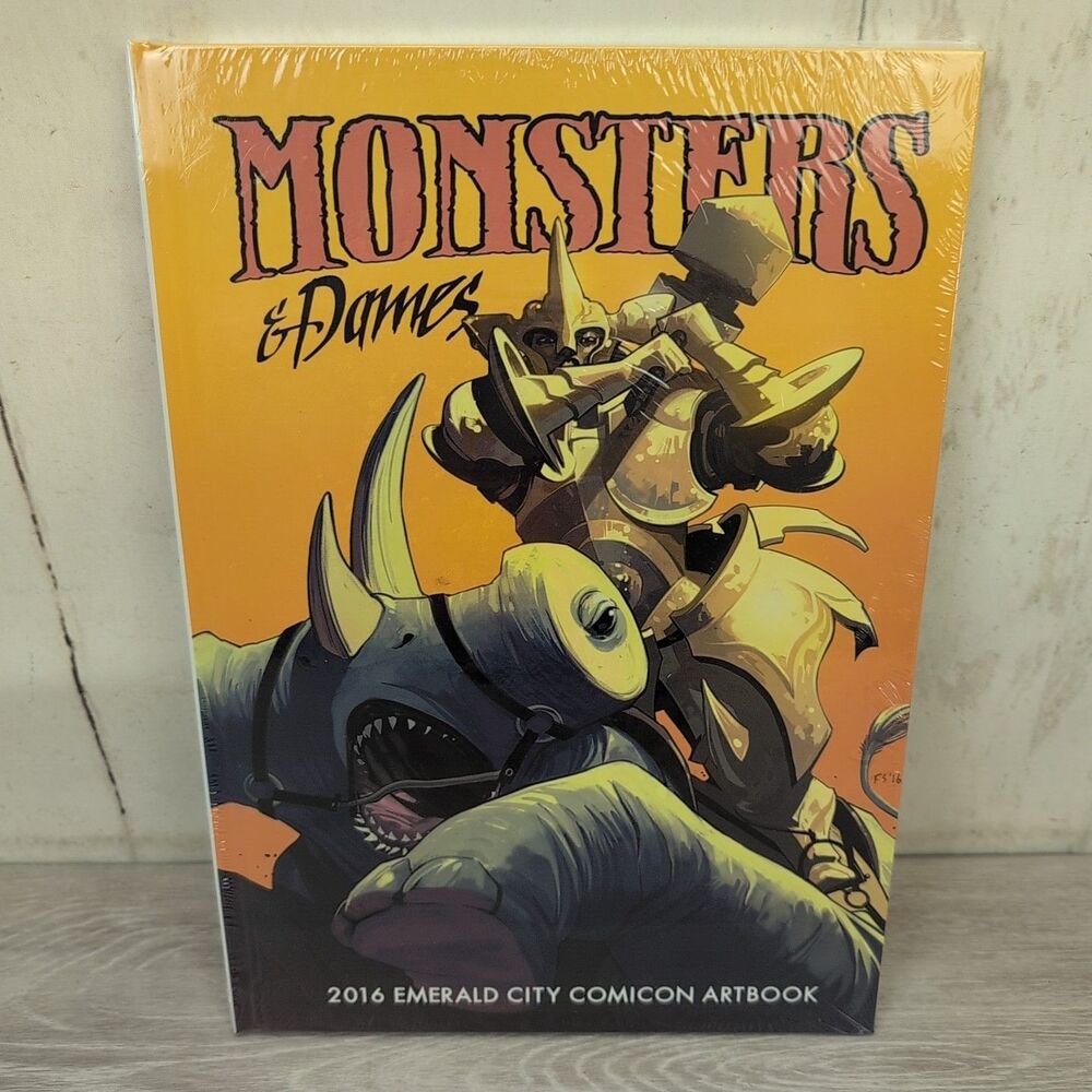 Emerald City Comicon 2016 Monsters & Dames ArtBook Seattle Comic Brand New